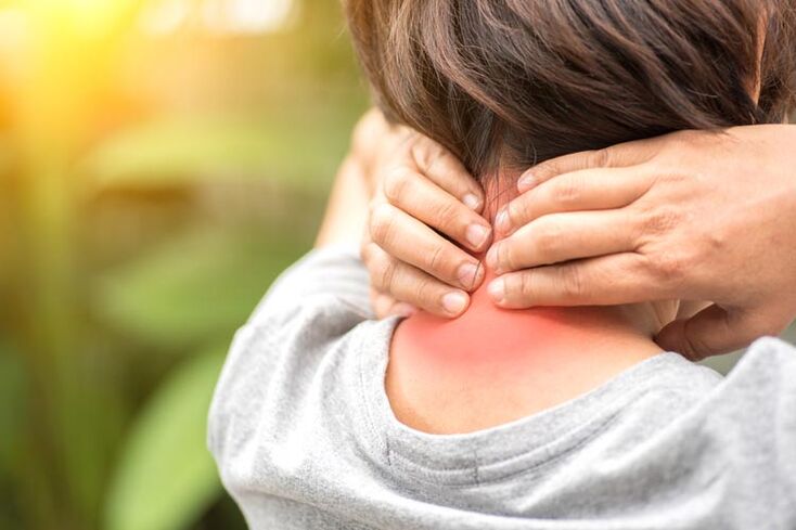 Symptoms of osteochondrose