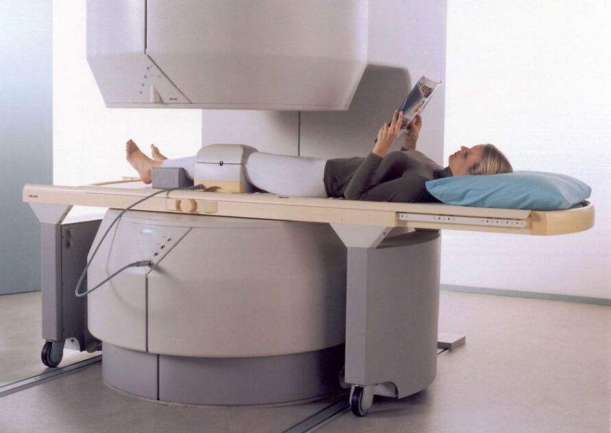 MRI is used to diagnose arthrosis and arthritis